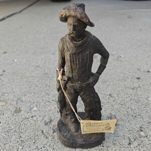 Western Cowboy Bronze Sculpture